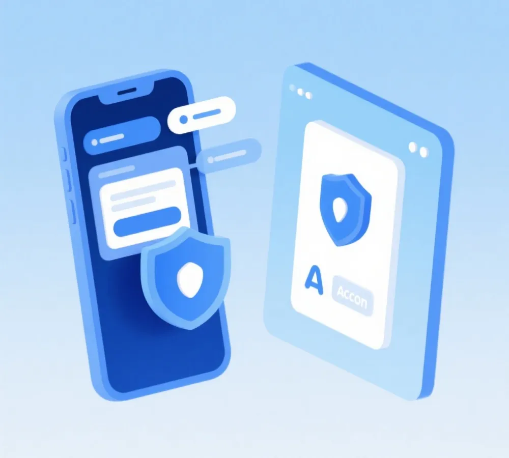 站点导航与账号使用示意图